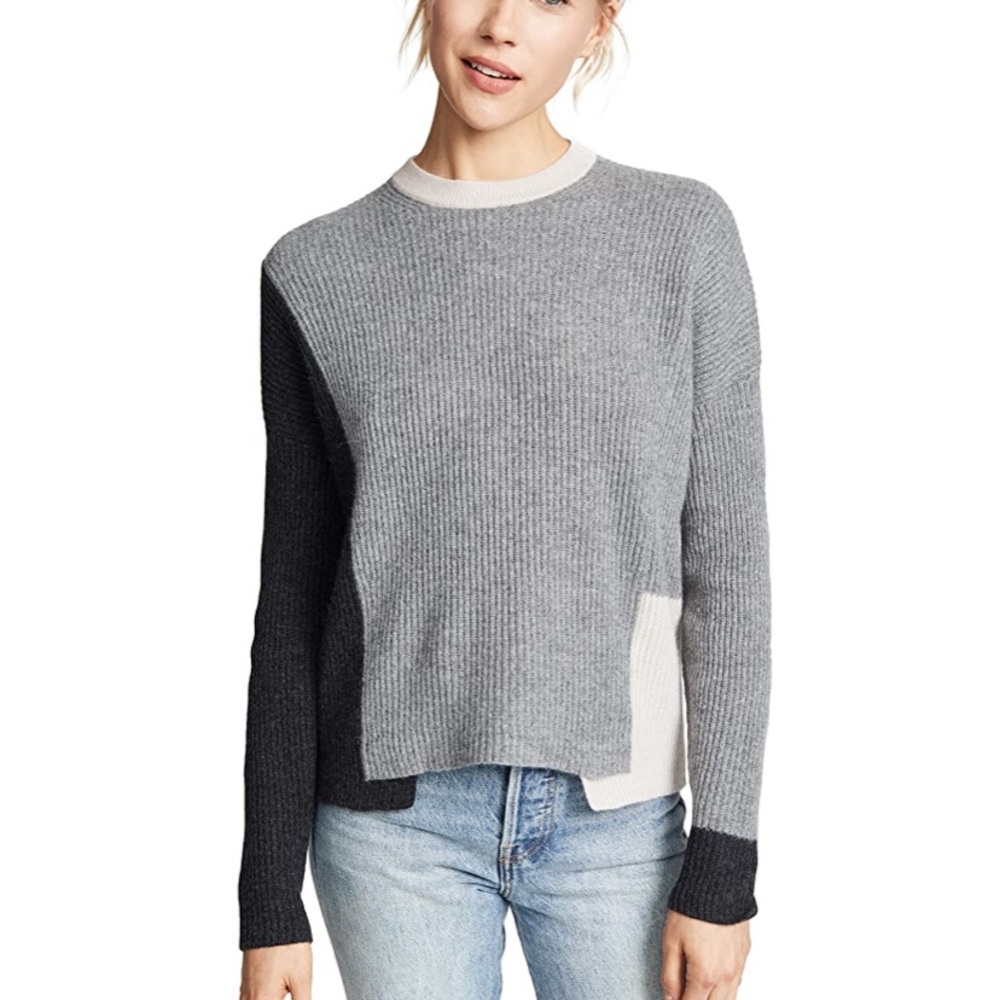 360 Cashmere Colorblock Sweater